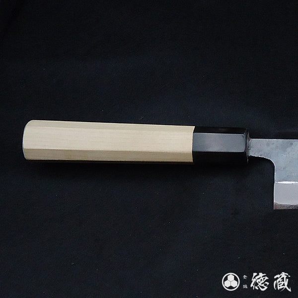 Carbon Blue Steel No. 2 Kiritsuke Knife Park Tree Octagonal Handle