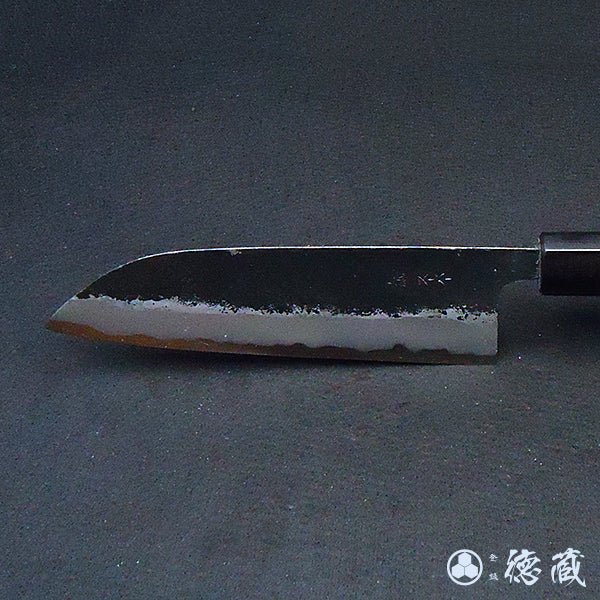 青S 三徳包丁 紫檀八角柄