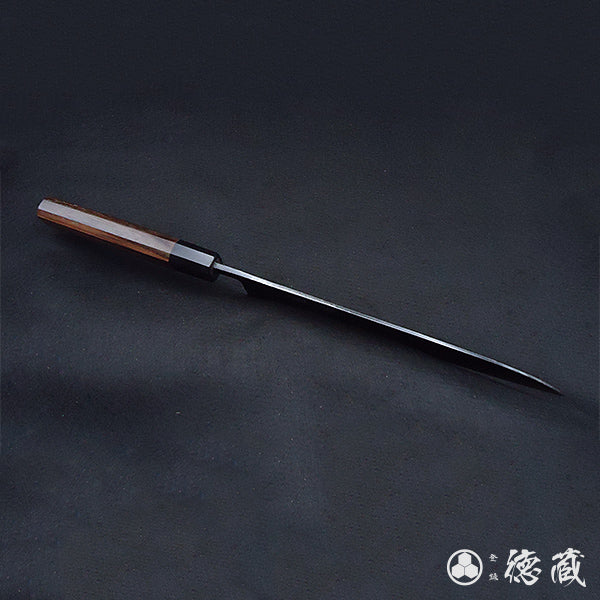 Carbon Aogami Super Gyuto Knife (Chef's Knife) Rosewood Octagonal Handle