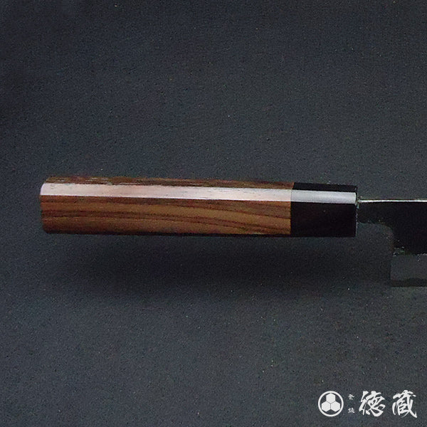 Carbon Aogami Super Gyuto Knife (Chef's Knife) Rosewood Octagonal Handle