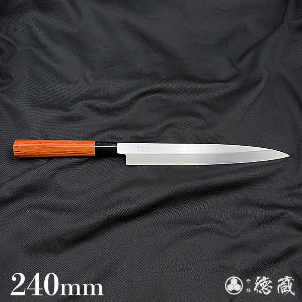 Stainless AUS8 Yanagiba Knife Bubinga Handle