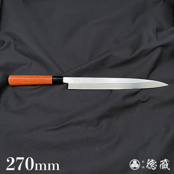 Stainless AUS8 Yanagiba Knife Bubinga Handle