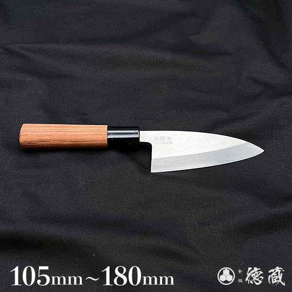 Stainless AUS8 Deba Knife (Fish Knife) Bubinga Handle