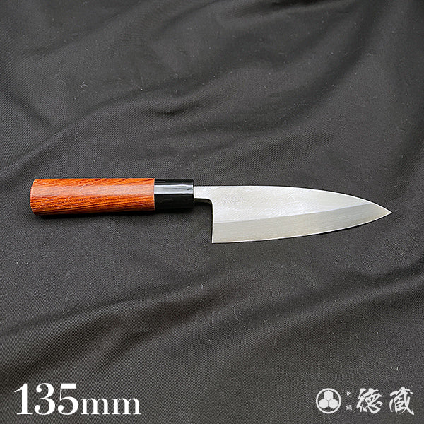 Stainless AUS8 Deba Knife (Fish Knife) Bubinga Handle