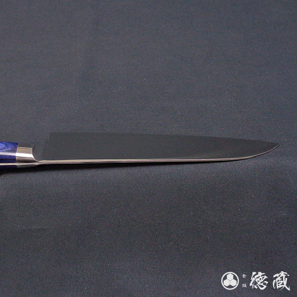 A8 Santoku-knife blue handle