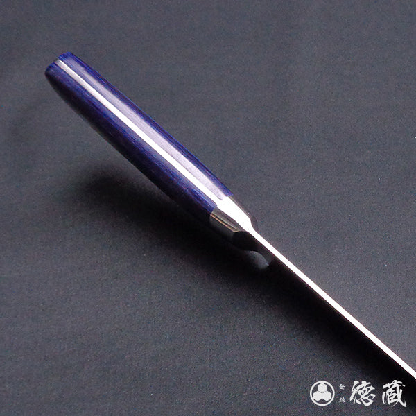 A8 Santoku-knife blue handle