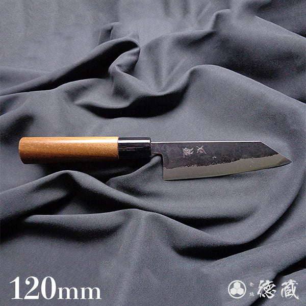 blue-2 carbon steel Black finish Bunka( Kiritsuke) knives walnuts handle