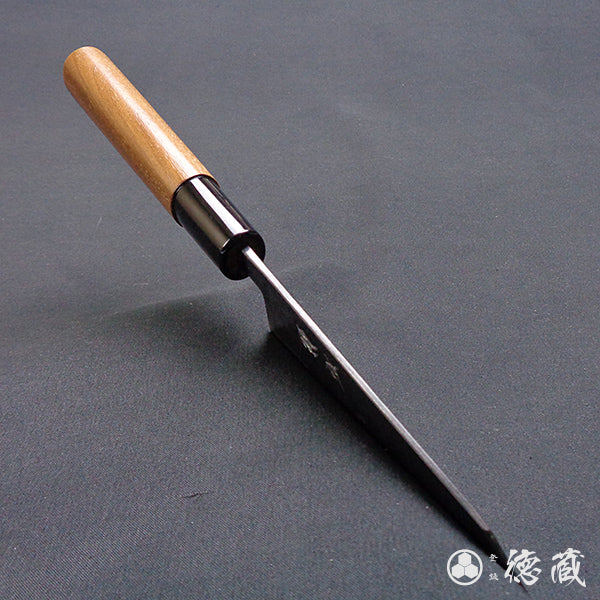 blue-2 carbon steel Black finish Bunka( Kiritsuke) knives walnuts handle
