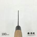 徳蔵 黒打 切付 白二 桜柄