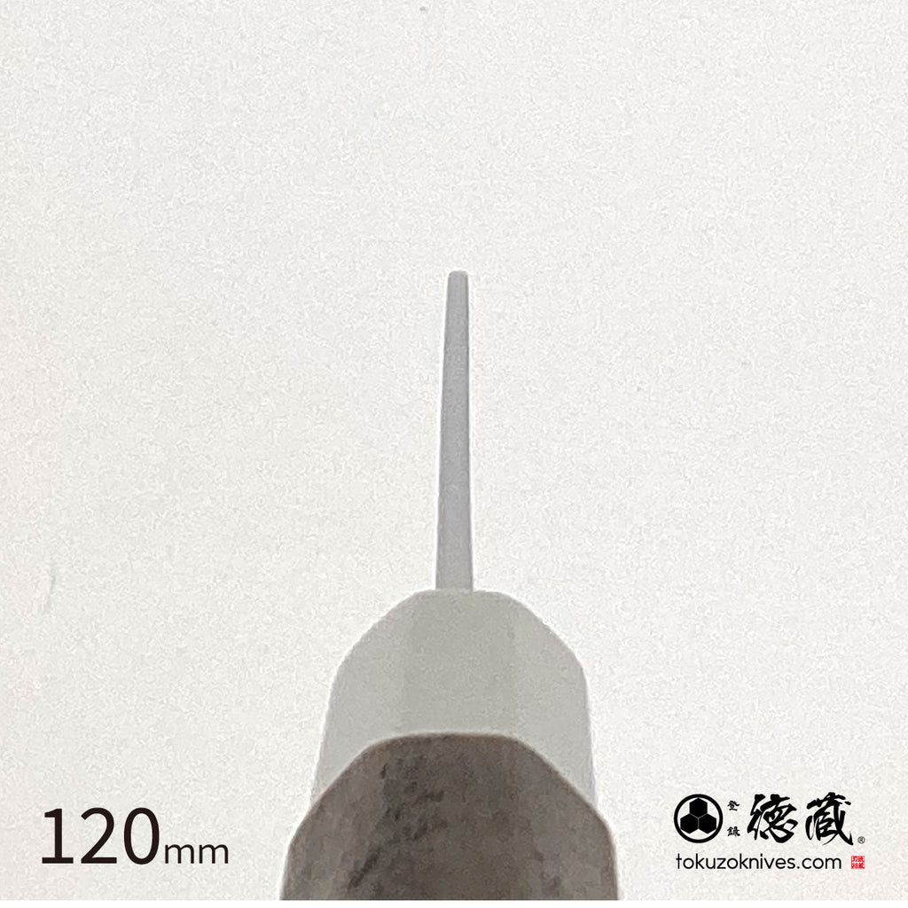 Ginsan (Stainless Silver Steel No. 3）　Petty / Paring Knife　Walnut Octagonal Tensoge Handle