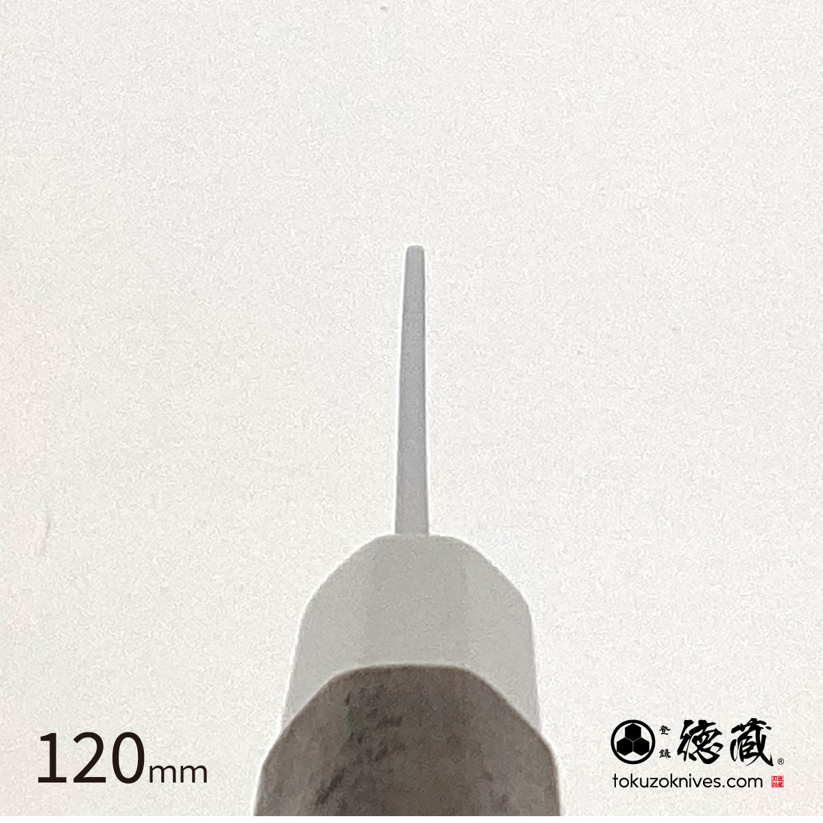 Ginsan (Stainless Silver Steel No. 3）　Petty / Paring Knife　Walnut Octagonal Tensoge Handle