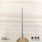 AUS8　梨地仕上　SC三徳包丁　オリーブ柄