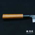 青一　黒打仕上　小包丁　胡桃柄