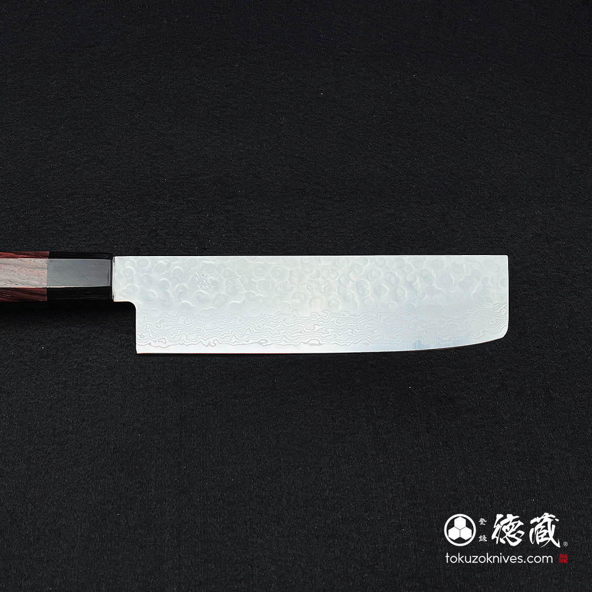 AUS10 Vegetable Knife, Damarose Octagonal Handle