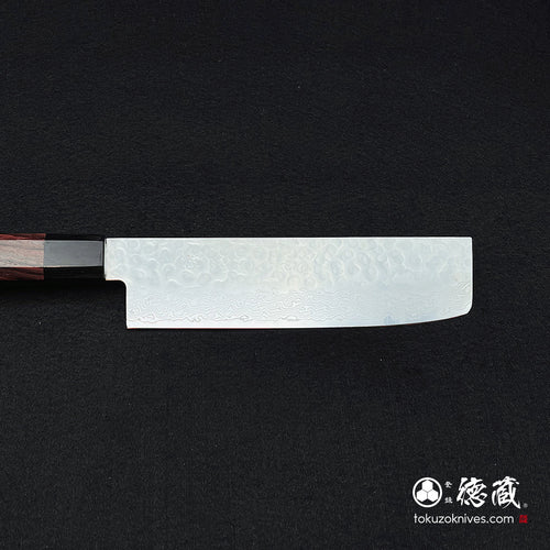AUS10 Nakiri 刀 Damarose 八角形图案