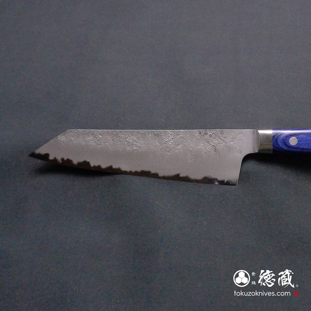 Aoni Kiritsuke Knife Blue Handle
