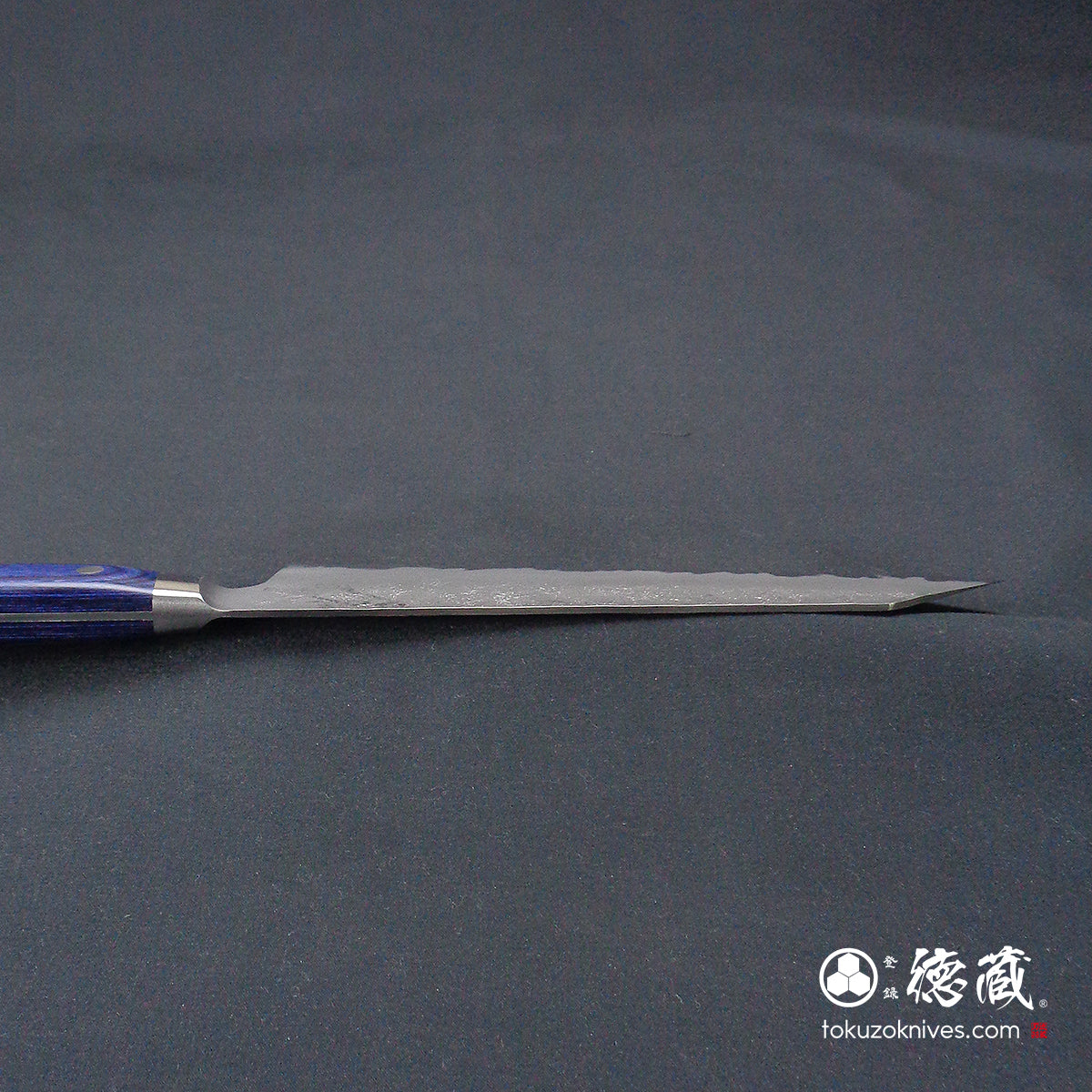 Aoni Kiritsuke Knife Blue Handle