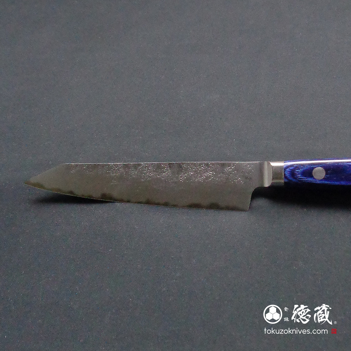 青二 切付小小刀 蓝色手柄