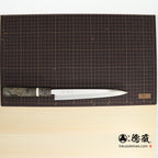銀三　片刃　柳刃包丁　スタビライズ（白輪）　八角