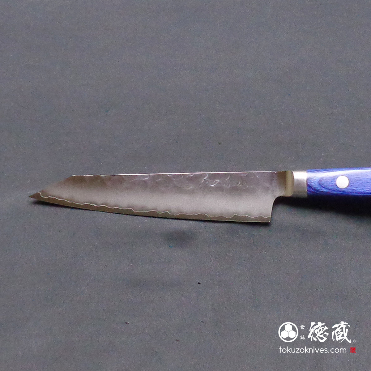 AUS10 Kiritsuke 小刀 蓝柄