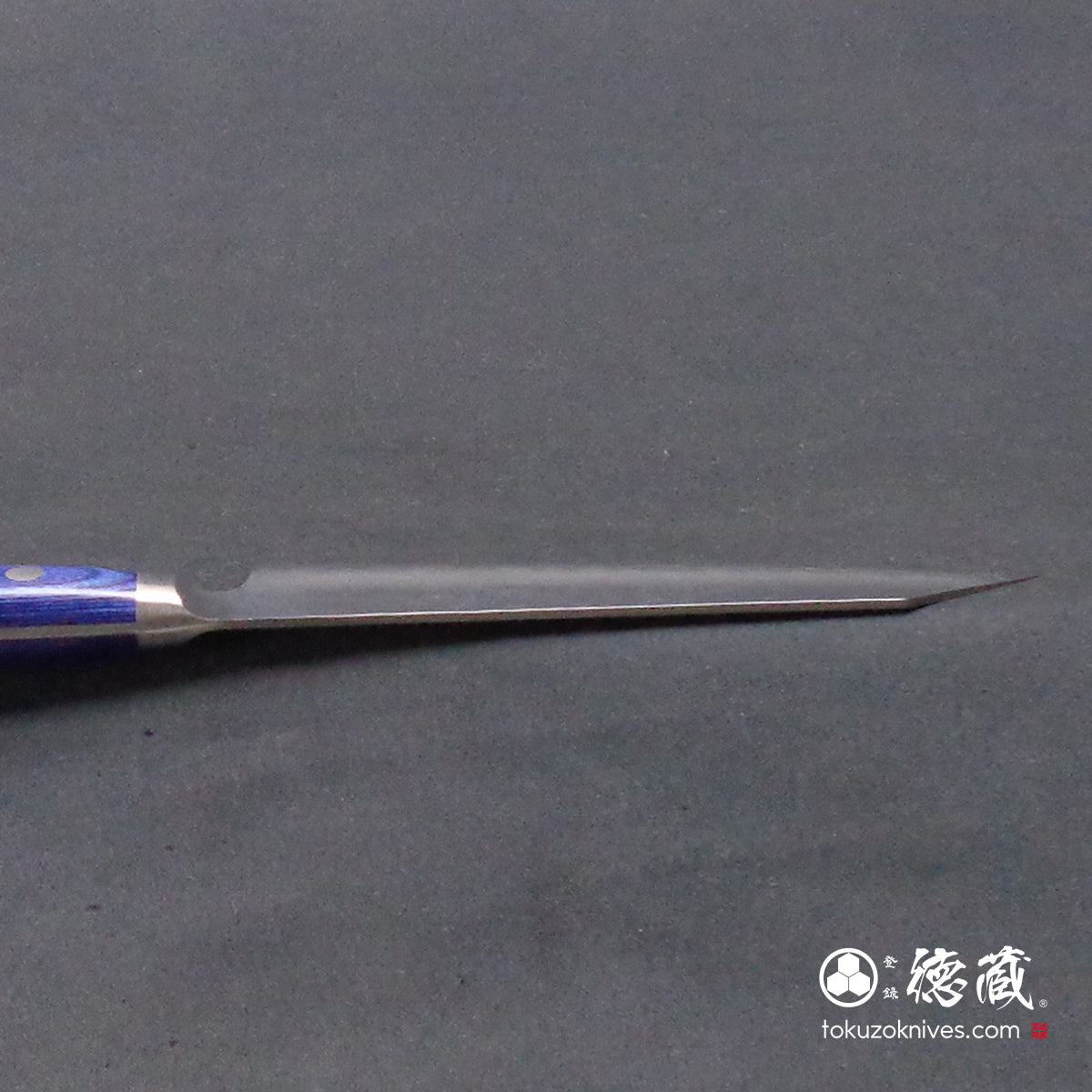 AUS10 Kiritsuke 小刀 蓝柄