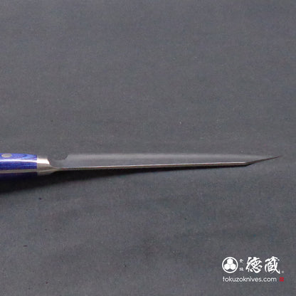 AUS10 Kiritsuke Petty Knife Blue Handle