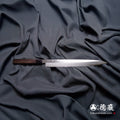 青二　柳刃包丁　紫檀八角柄