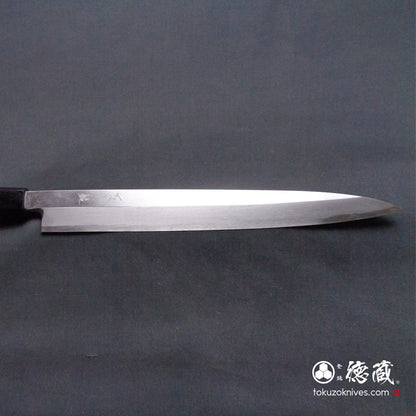 青尼柳刃刀，玫瑰木八角柄