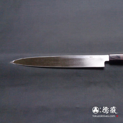 青尼柳刃刀，玫瑰木八角柄