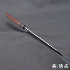Aoni 抛光层压 Gyuto 与玫瑰木手柄
