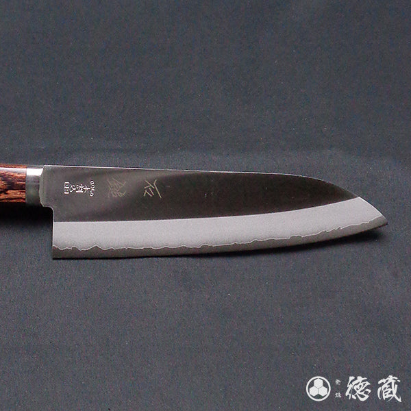 VG10 Polished Santoku Knife Mahogany Handle