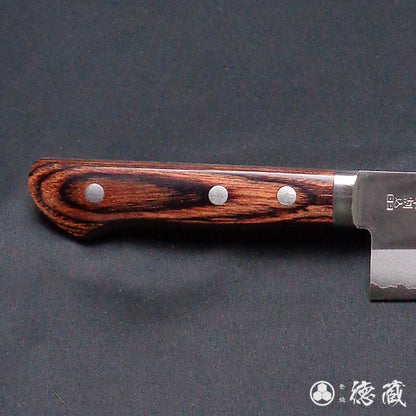 VG10 Polished Santoku Knife Mahogany Handle