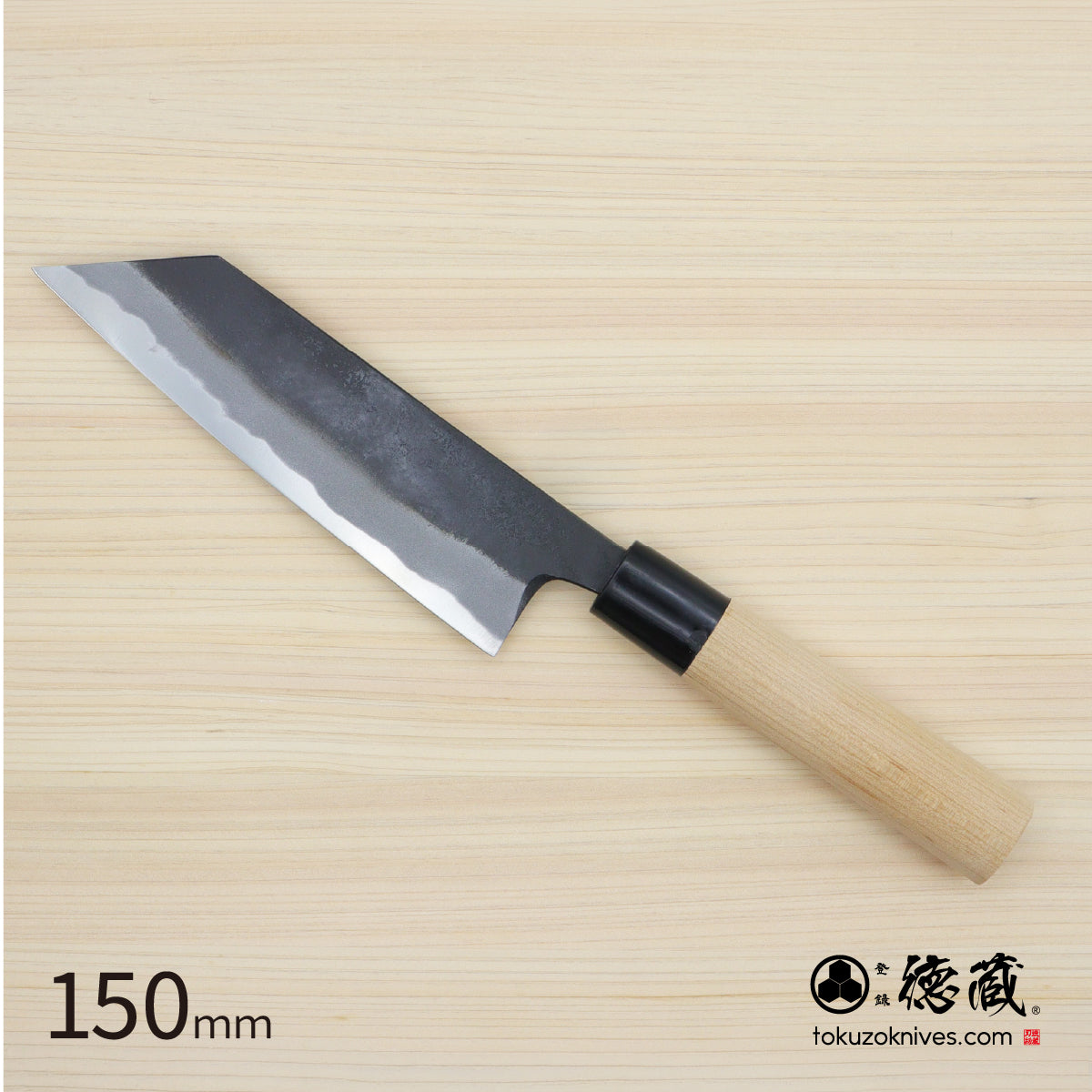 徳蔵 黒打 切付 白二 桜柄