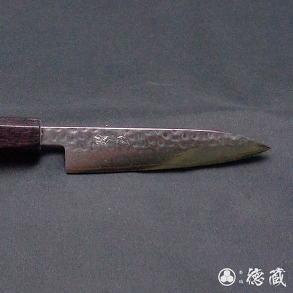 VG10 Damascus Hammered Finish Petty Knife with Rosewood Octagonal Handle