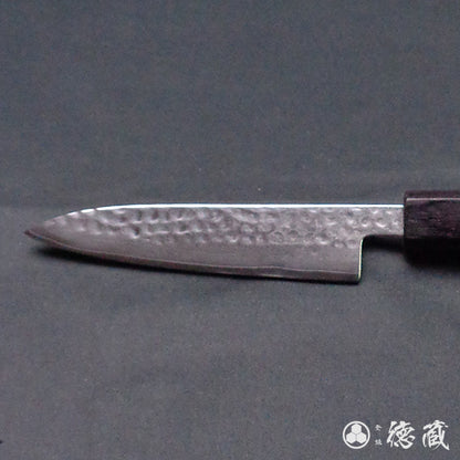 VG10 Damascus Hammered Finish Petty Knife with Rosewood Octagonal Handle