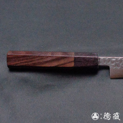 VG10 Damascus Hammered Finish Petty Knife with Rosewood Octagonal Handle