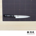 VG10　ダマスカス　ペティナイフ　黒ハンドル