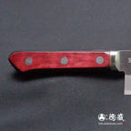 青Ｓ　菜切包丁　赤黒ハンドル