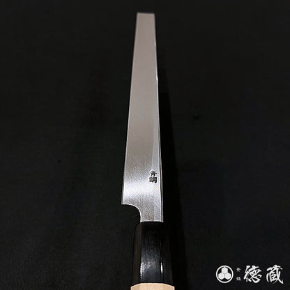 Aoni Polished Octopus-Pulling Knife with Magnolia Octagonal Handle