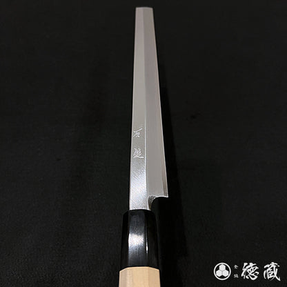 Aoni Polished Octopus-Pulling Knife with Magnolia Octagonal Handle