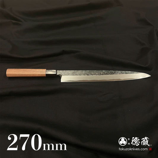 Aoni Yanagiba Knife Walnut Octagonal Handle