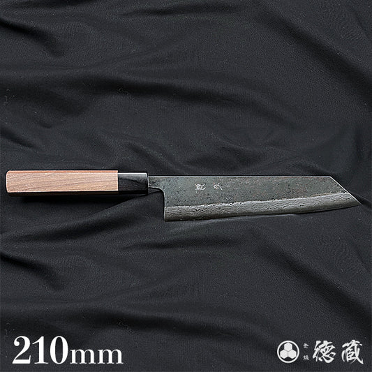 Aoni Kiritsuke Knife, Walnut Octagonal Pattern