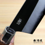 Ginsan (Stainless Silver Steel No. 3）　Petty / Paring Knife　Walnut Octagonal Tensoge Handle