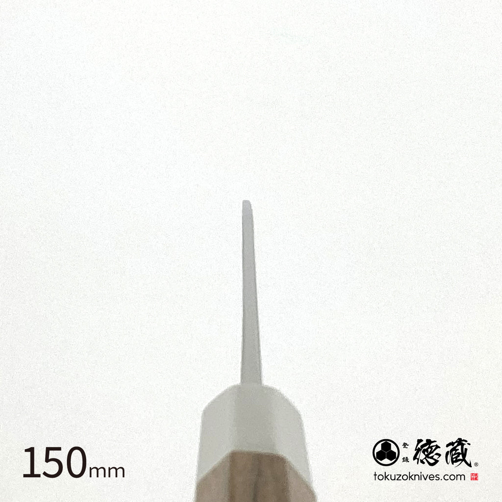 銀三 鏡面 ペティナイフ 胡桃八角天削