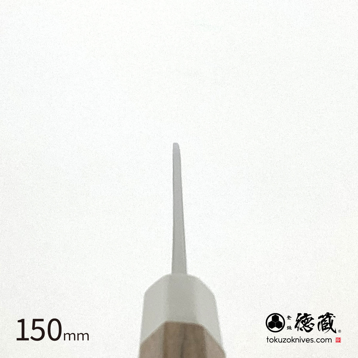 銀三 鏡面 ペティナイフ 胡桃八角天削