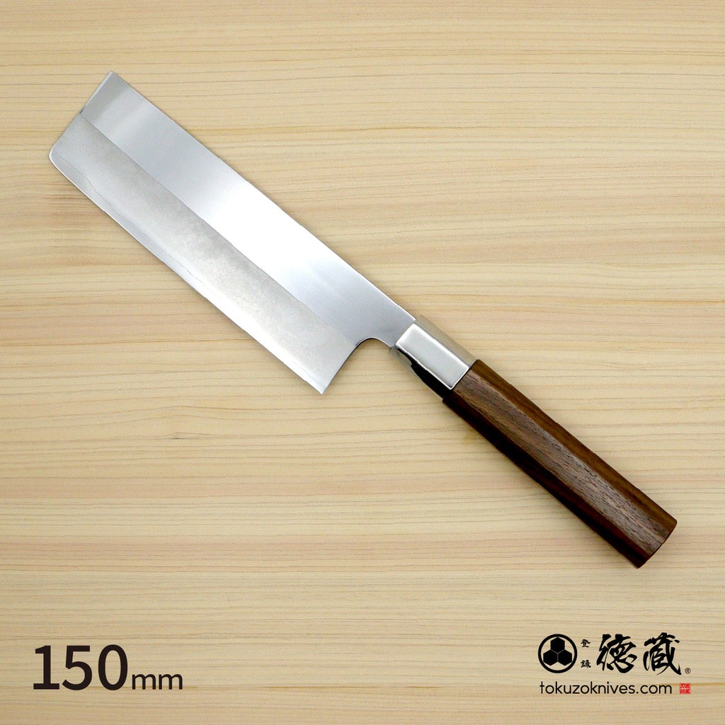 银三 镜面 菜切 胡桃八角