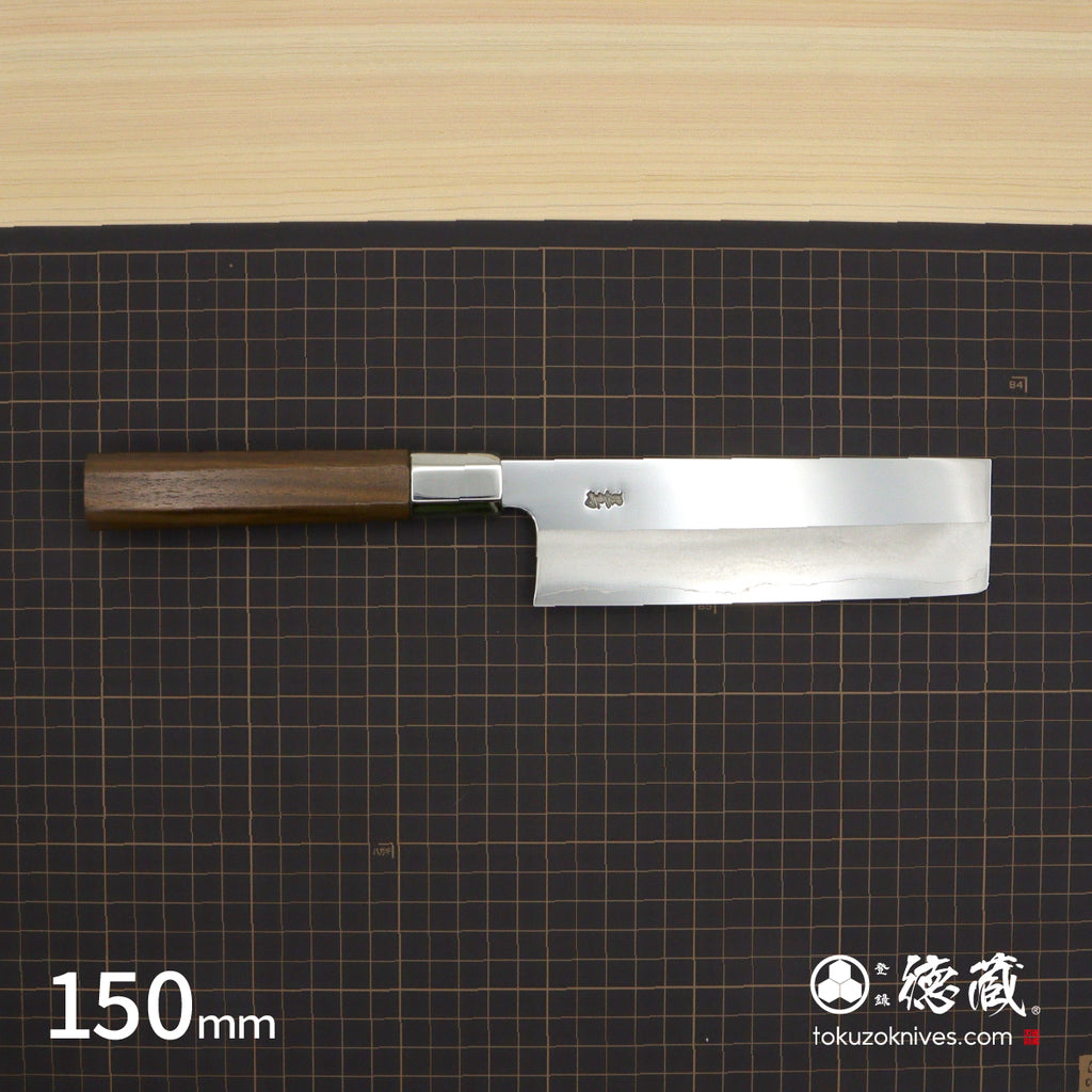银三 镜面 菜切 胡桃八角