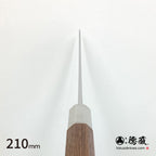 銀三 鏡面 牛刀 胡桃八角