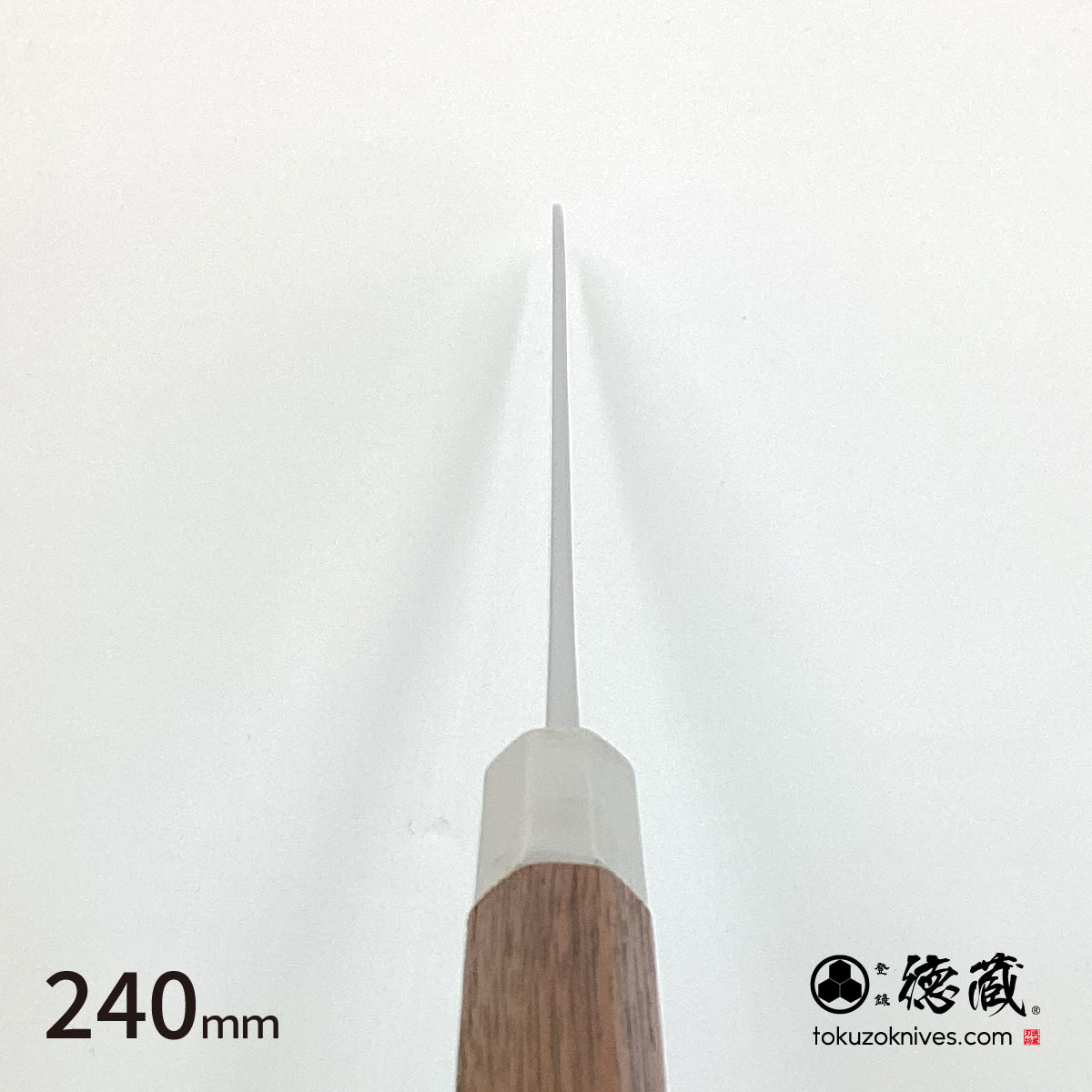 銀三 鏡面 牛刀 胡桃八角