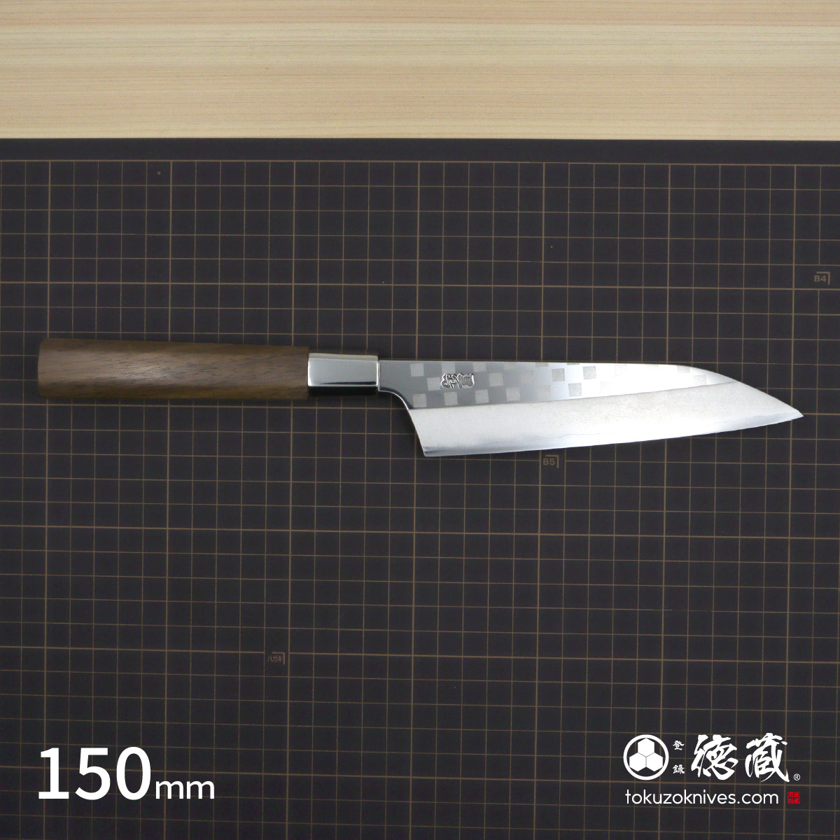 銀三 ペティ 和模様 胡桃八角